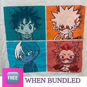 🆓 FREE When Bundled - Hot Topic My Hero Academia Unisex T-shirt - XL